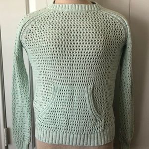 Sanctuary Ladies Sweater Shirt Light Green Medium